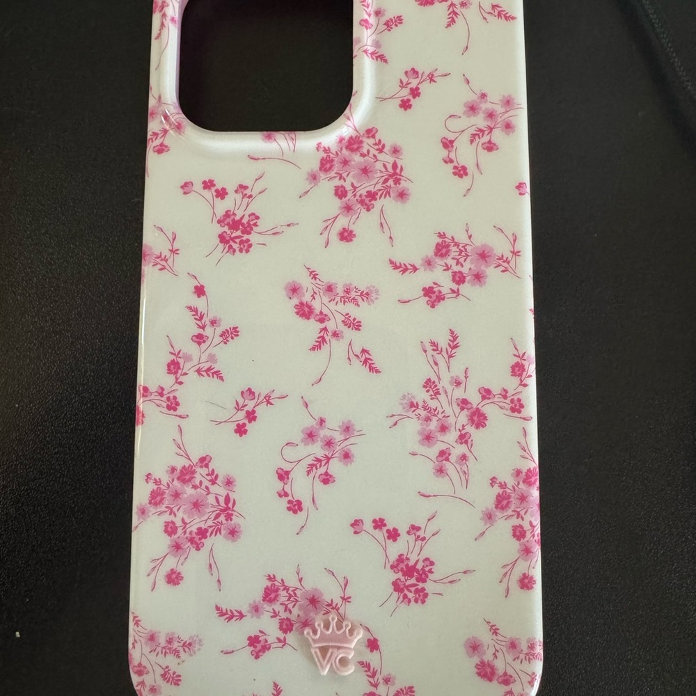 Pink and White Floral Smartphone Case Full Coverage